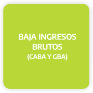 Baja Ingresos Brutos CABA y GBA
